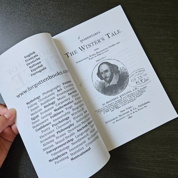 Shakespeare's the Winter's Tale & Titus Andronicus (Classic Reprint) - Paperback - Picture 2 of 6